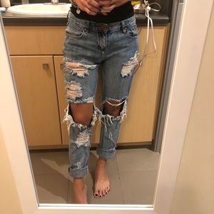 One Teaspoon Ripped Jeans